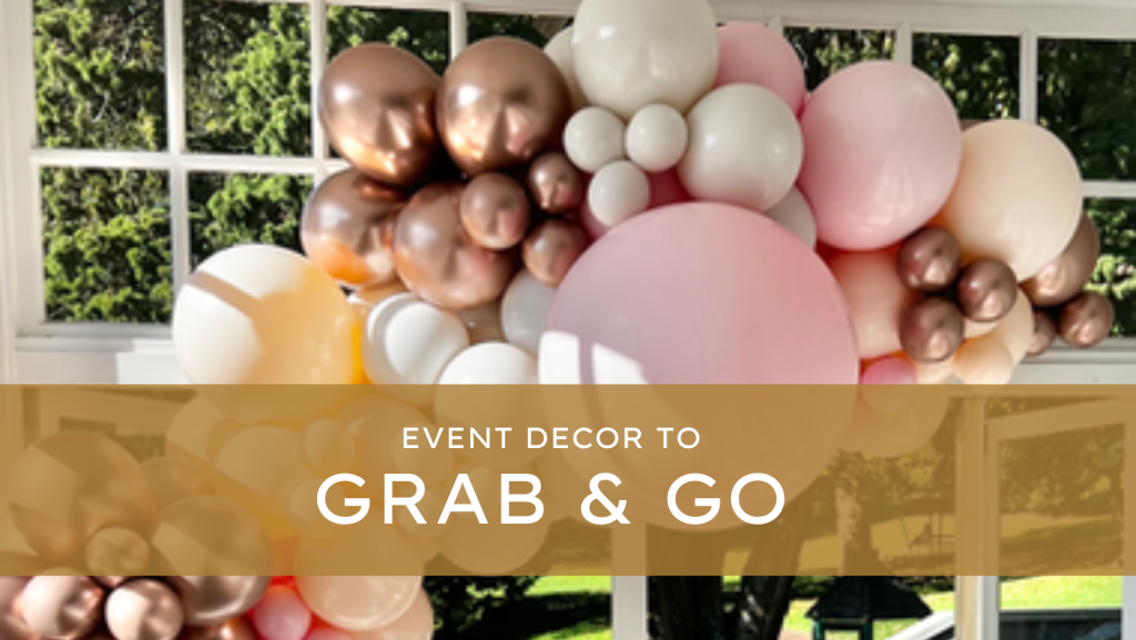 Transform your celebration instantly with our Grab and Go Balloon Set Up – a hassle-free solution for ready-made balloons. Elevate your event effortlessly with our curated balloon arrangements, perfect for birthdays, parties, and special occasions. Just grab, go, and let the parties begin with Events Right!